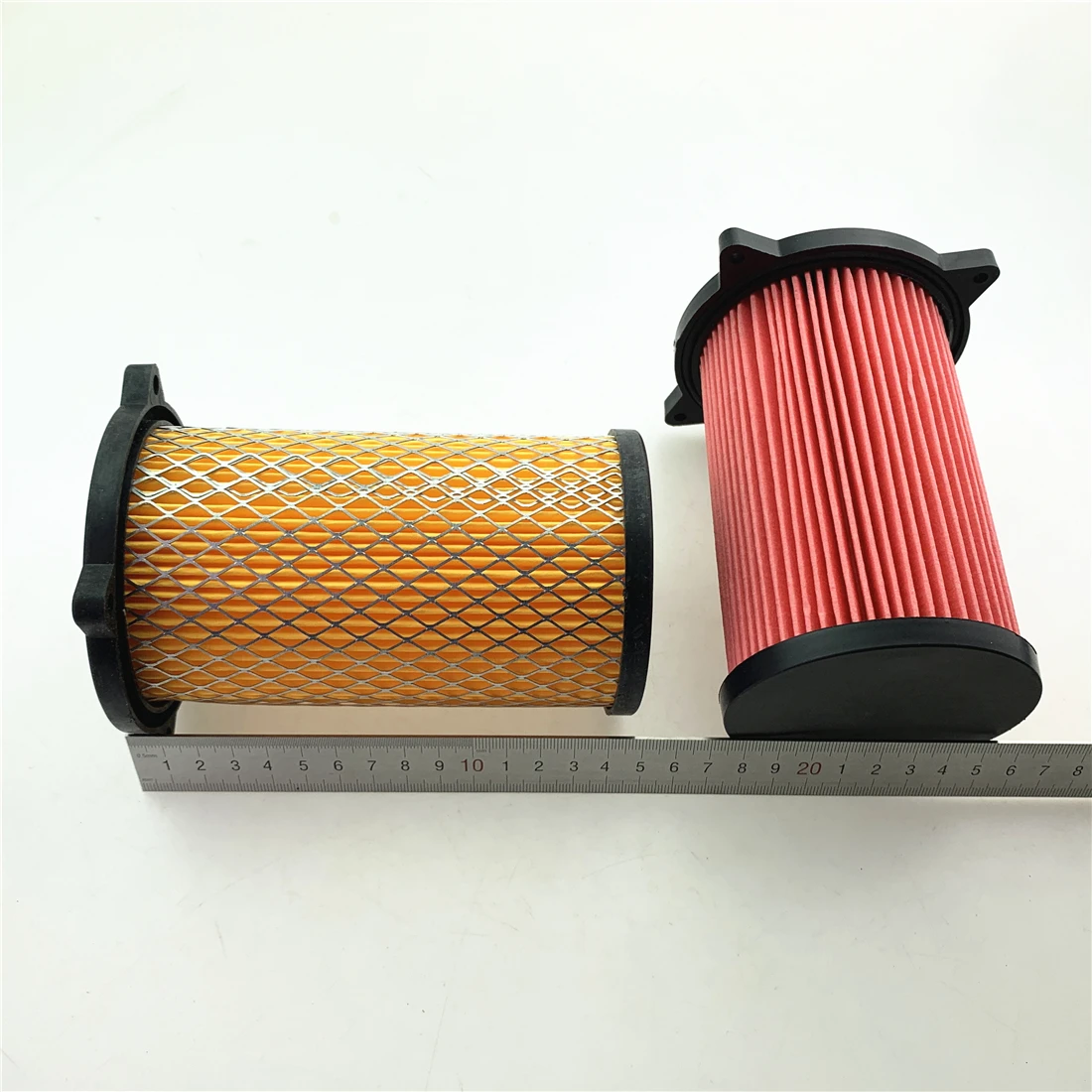 For Lifan Motorcycle LF150-14 Air Filter Cartridge Air Filter New Accessories Red Yellow Filter