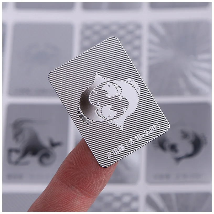 Tanda Logam Kustom Label Logam Logo Logam Ultra-tipis Label Logam Label Logam Kustom Nikel Label Dibagi Transfer Stiker