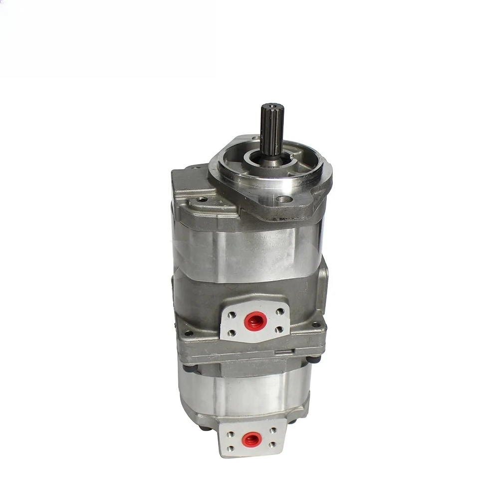 KOMATSU WA500-1-A Hydraulic Loader Gear Pump 705-52-31130 705-52-30260 Double Pump With Good Quality