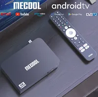 TV Box Android 2024 MECOOL KT2 DVB-T2 Smart TV ip tv tvbox Amlogic S905Y4 Chromecast 2GB 32GB 4K android 12 14 Console Portable