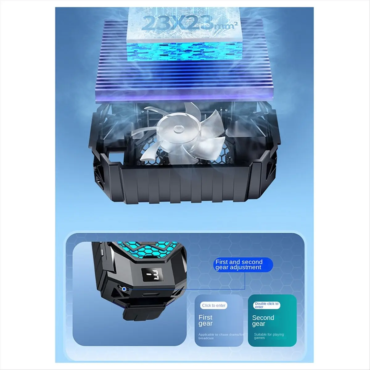 

A71Z SL31 Кулер для мобильного телефона Охлаждающий вентилятор Радиатор TEC Регулируемый полупроводниковый холодильный игровой кулер для мобильных телефонов, A