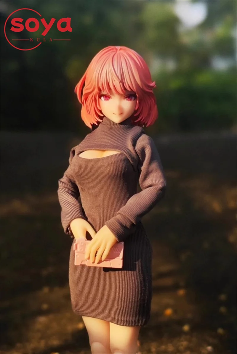 1/6 1/12 Scale Female Open Chest Dress Clothes Model Fit 12-inch 6-inch Soldier Action Figure Body Dolls