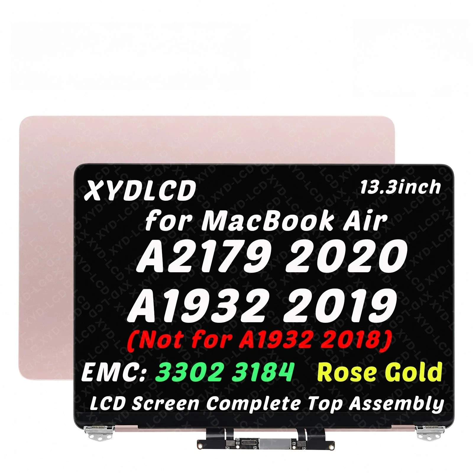 

Новый для MacBook Air Retina 13 дюймов A2179 2020 Замена ЖК-экрана в сборе цвета розового золота