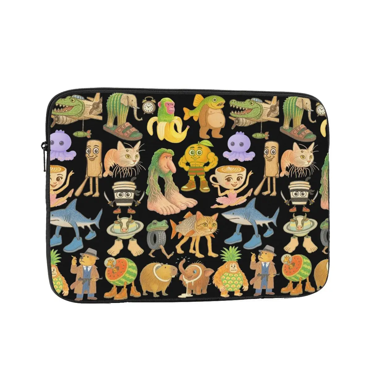 

Italian Brainrot Meme Type Collection Crayon Laptop Sleeve Case for Macbook Notebook Sleeve Cover Bag Shockproof Case Bag