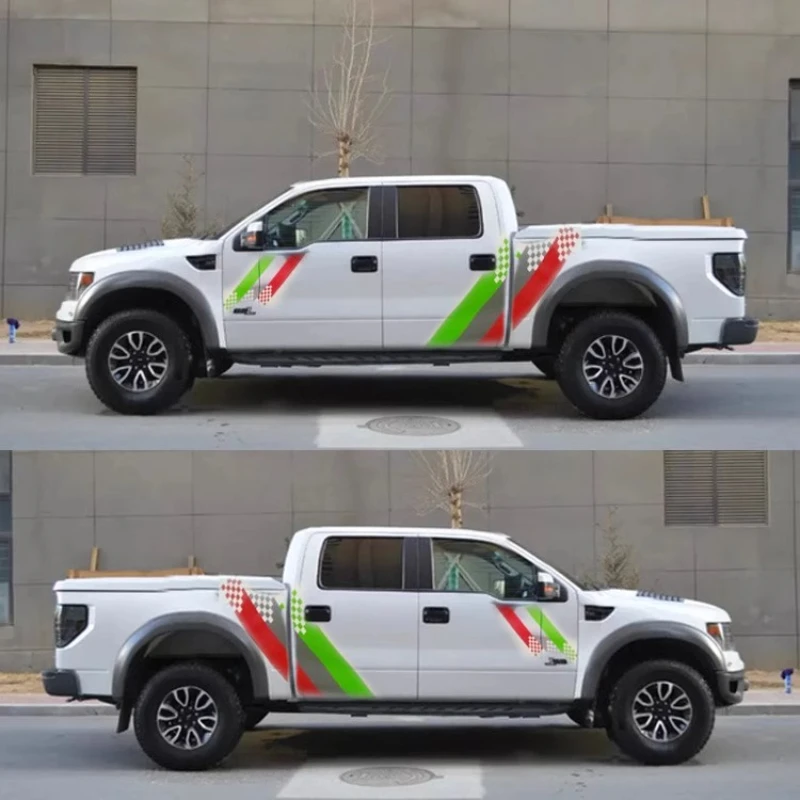 

Виниловая наклейка для автомобильного пикапа для Raptor 150 HiLux Navara DMAX L200 Ranger, спортивные наклейки, автоаксессуары