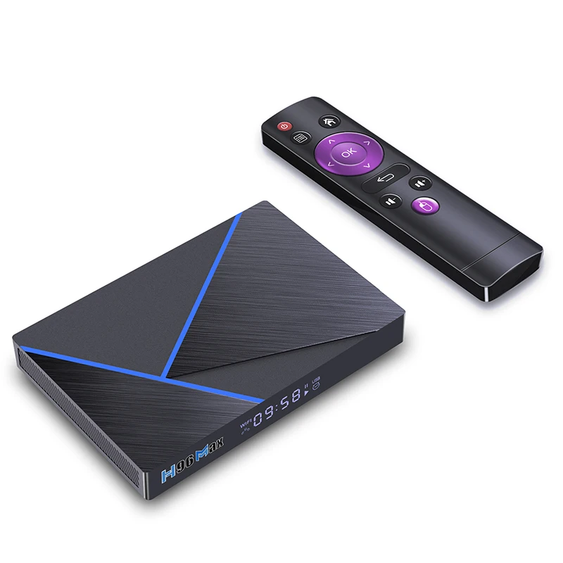 Smart TV Box H96 Max V56 Android 12 RK3566 Quad Core 2,4G/5G Wifi BT4.0 Media Player Home Android Set Top Box