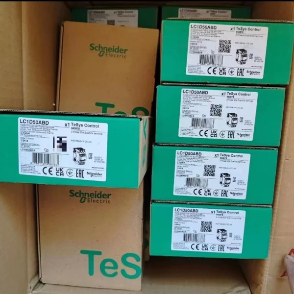 

Lc1d50abd 24vdc Contactor 3poles 50a Brand New Original Spot Plc