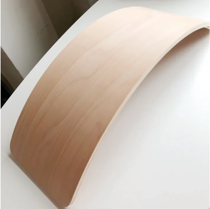 

New Arrival Wood Yoga Board Children Sensory Training Wooden Curved Balance Board