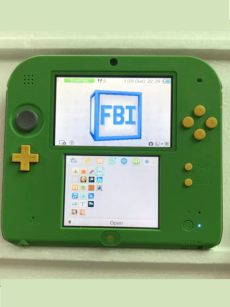 Consola de juegos Original 2DS para Nintendo 2DS, consola de juegos portátil, Retro, Nostalgia