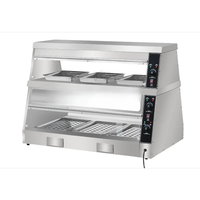 Constant Temperature Heating Insulation Box Fried Chicken Burger Egg Tart Insulation Machine Crispy Cabinet Display Cabinet