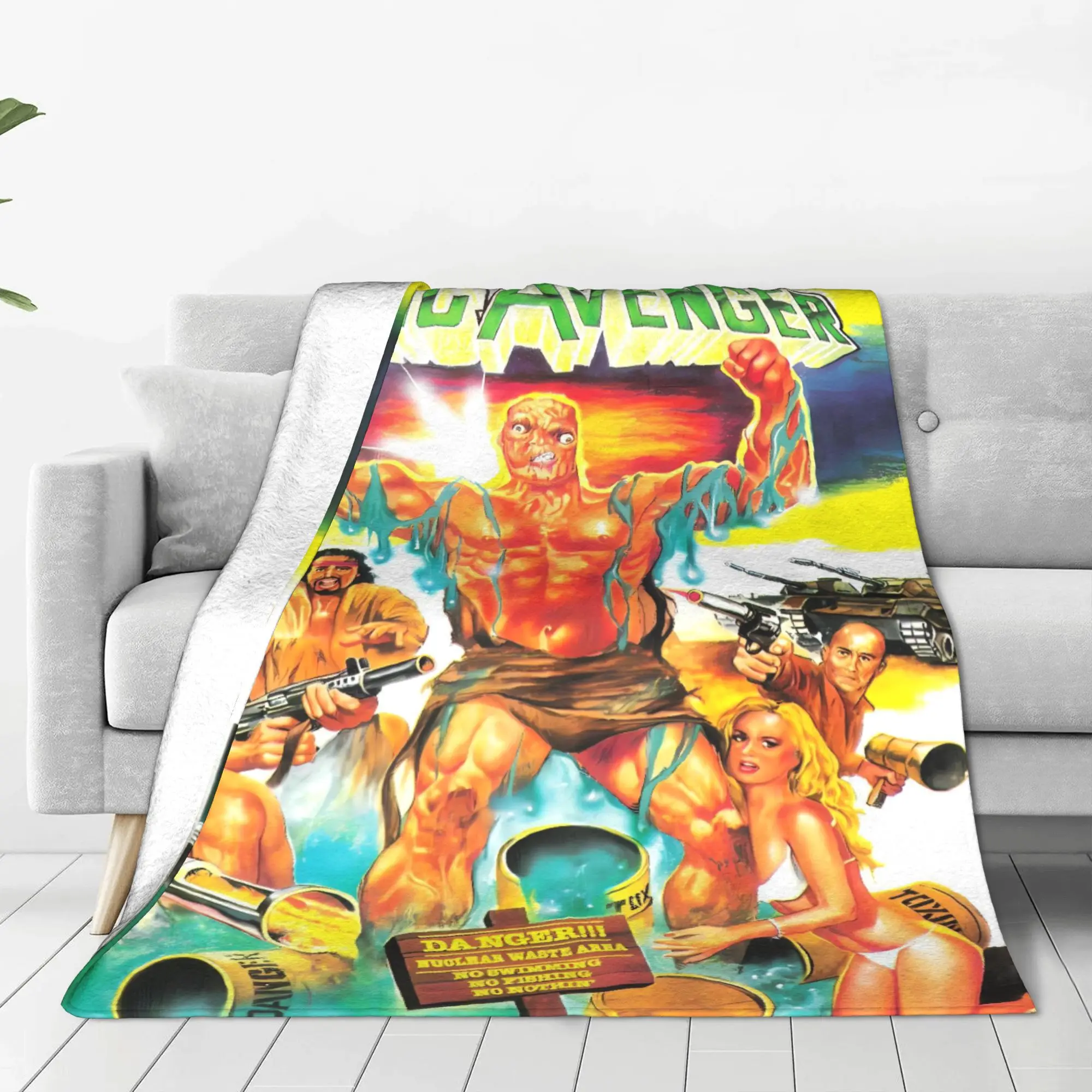 بطانية المنتقم السامة جودة دافئة وناعمة رمي بطانية الشتاء الطلاب الأريكة كرسي أريكة سرير رقيق المفرش #2