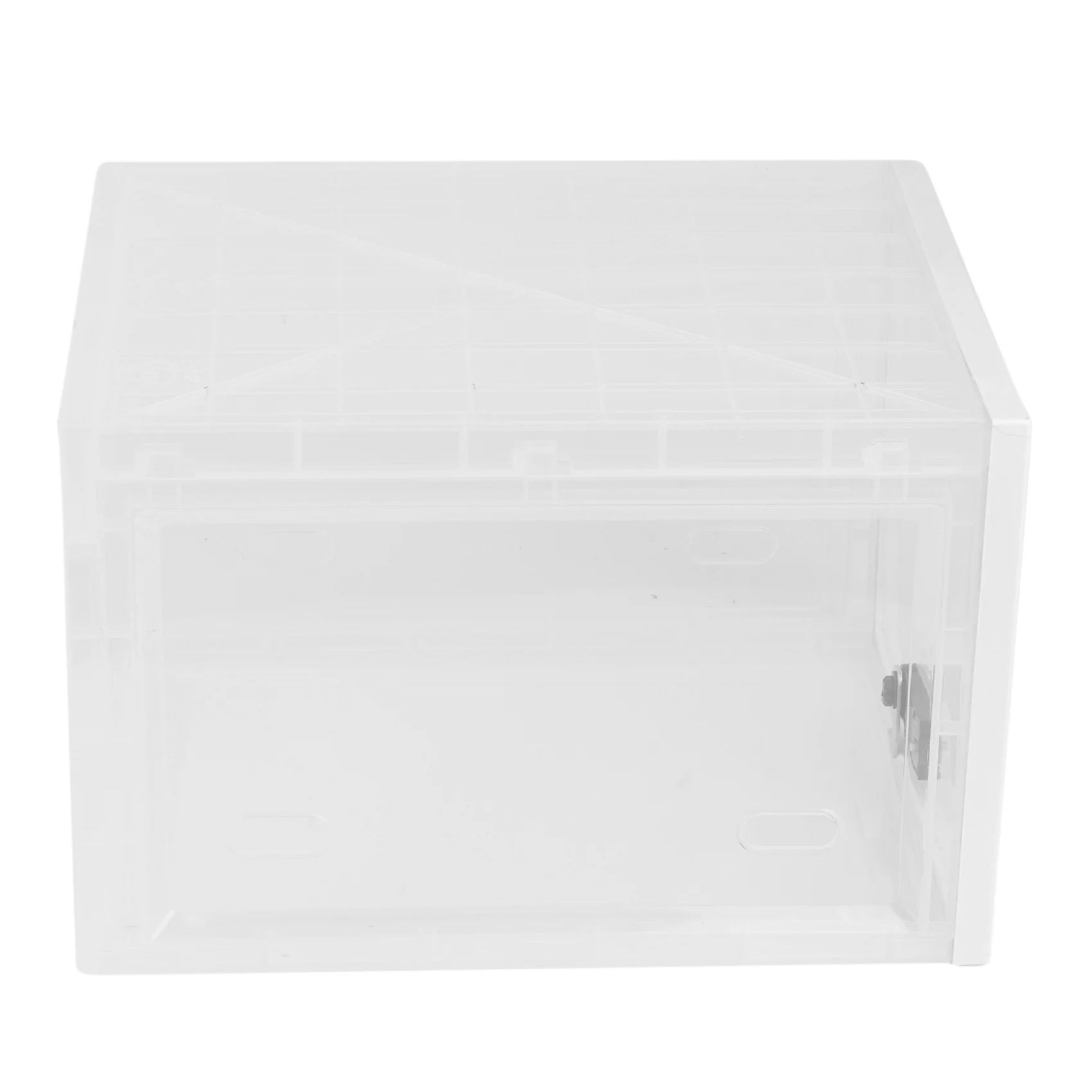 Refrigerator Food Transparent Storage Box with Password Lock Medicine Box Mobile Phone Tablet Password Box A