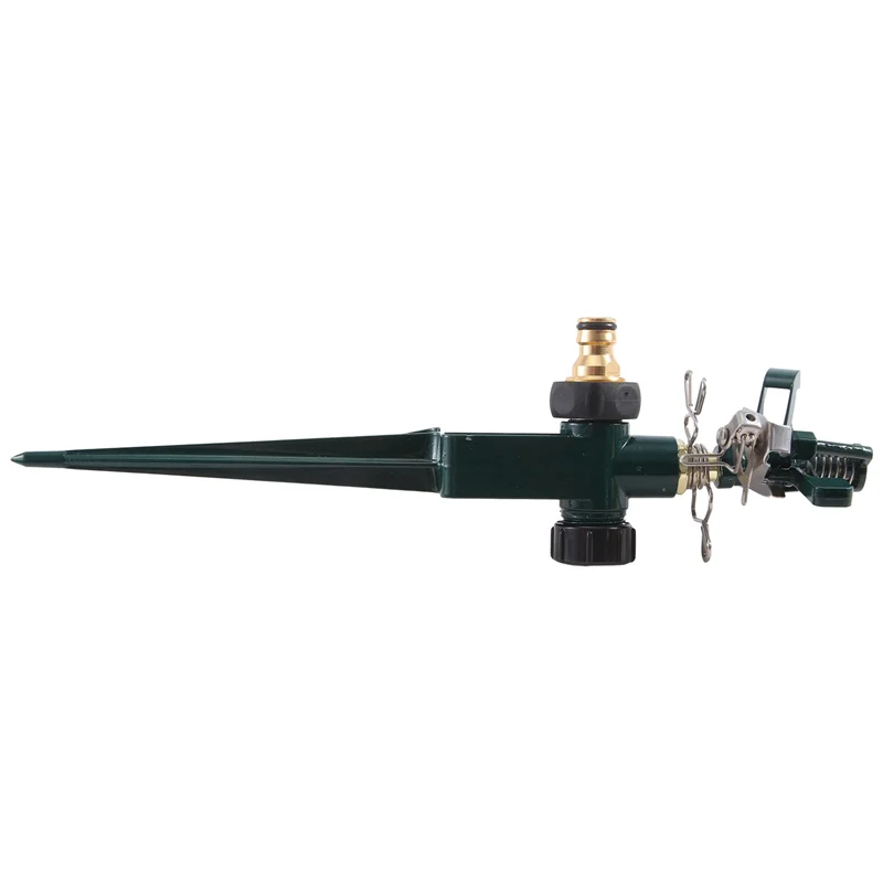 

Heavy Duty Lawn Sprinkler Heavy Duty Zinc Alloy Lawn Sprinkler, 360 Degree Large Area Irrigation 2Pc