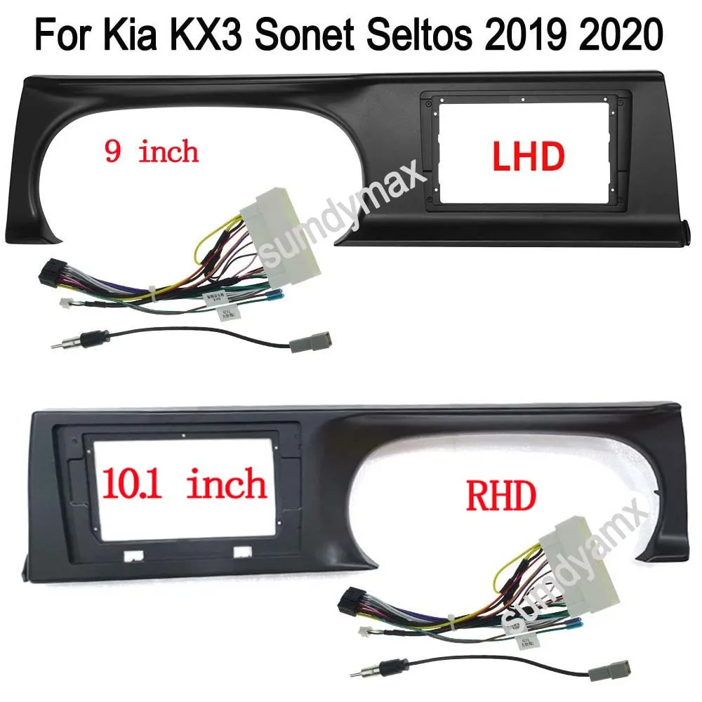 

Автомобильная панель для радиоприемника, 10,1 дюйма, 2DIN, для kia KX3 Sonet Seltos 2019 2020, Android