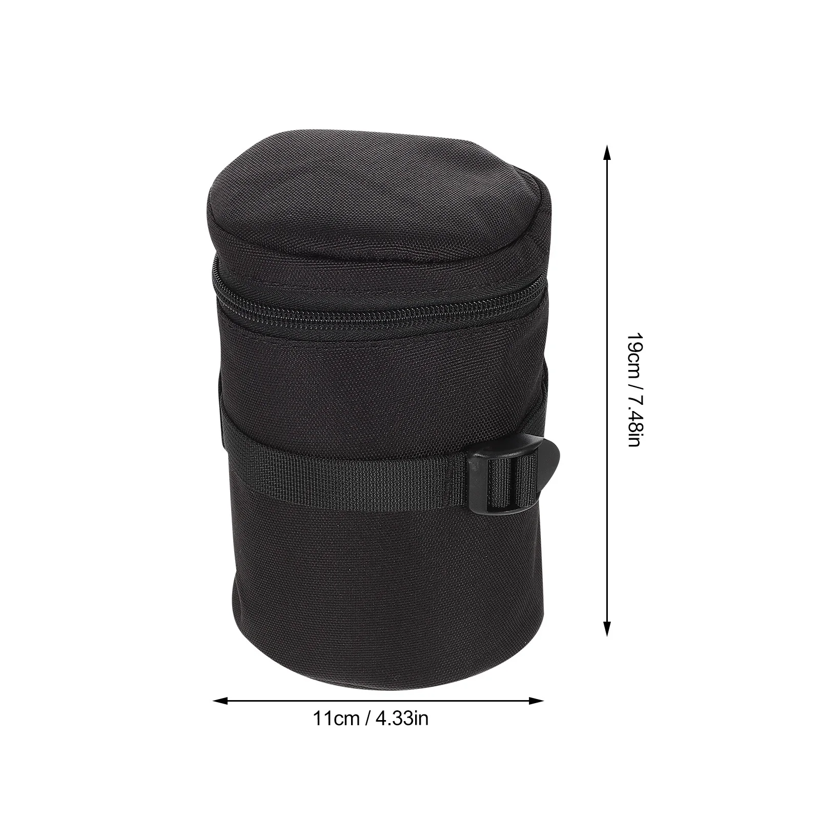 Camera Lens Pouch Premium Pu Portable Shockproof Waterproof For Dslr Lens Storage Bag Camera Accessory