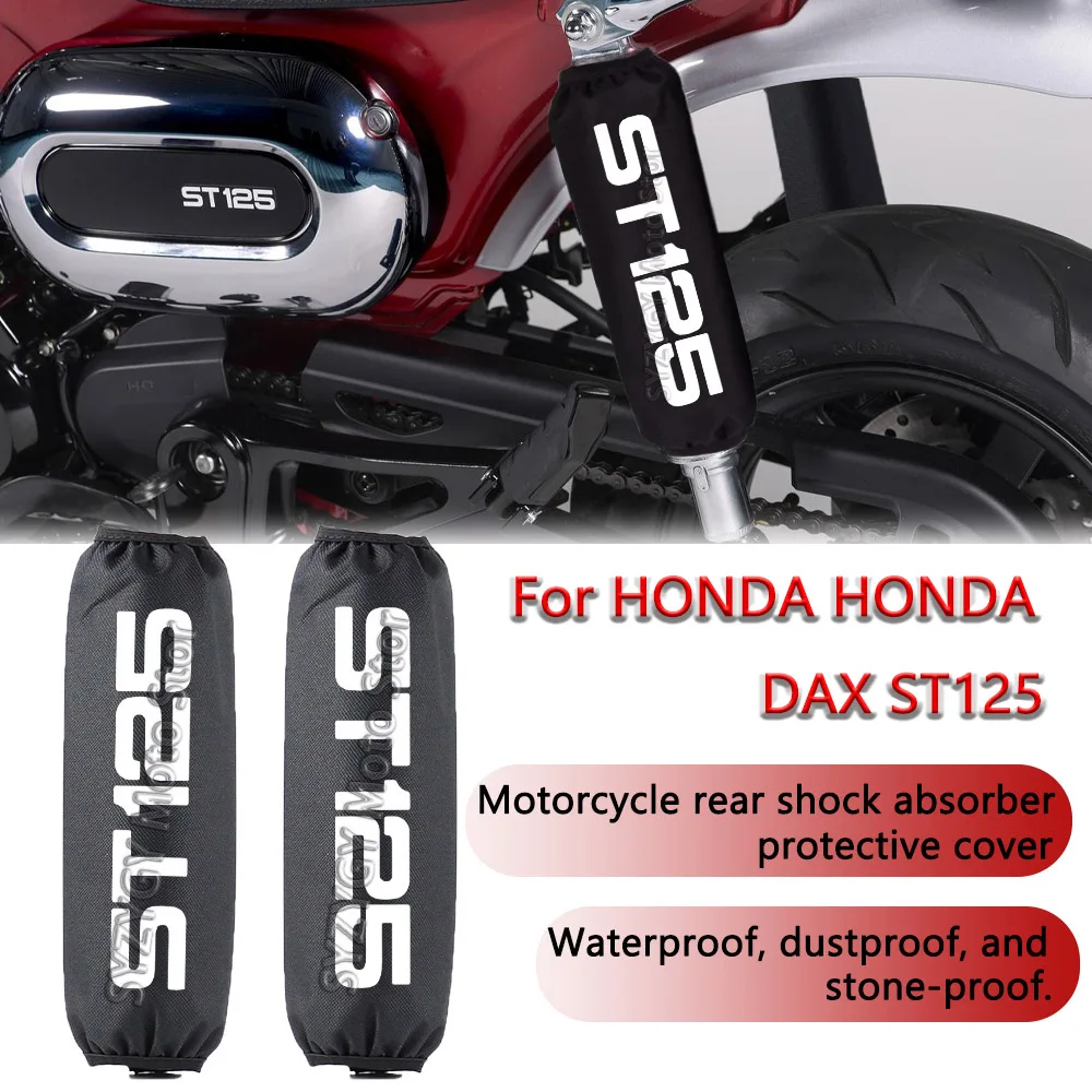 For HONDA ST125 DAX st 125 Shock absorber protective cover Motorcycle shock absorber waterproof and dustproof protective cover