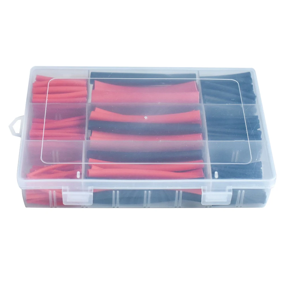 

270 Pcs Heat Shrink Tube Combination Electrical Wire Tubing Kit Cable Sleeve Lightweight Design Easy to Use Suitable Length Save