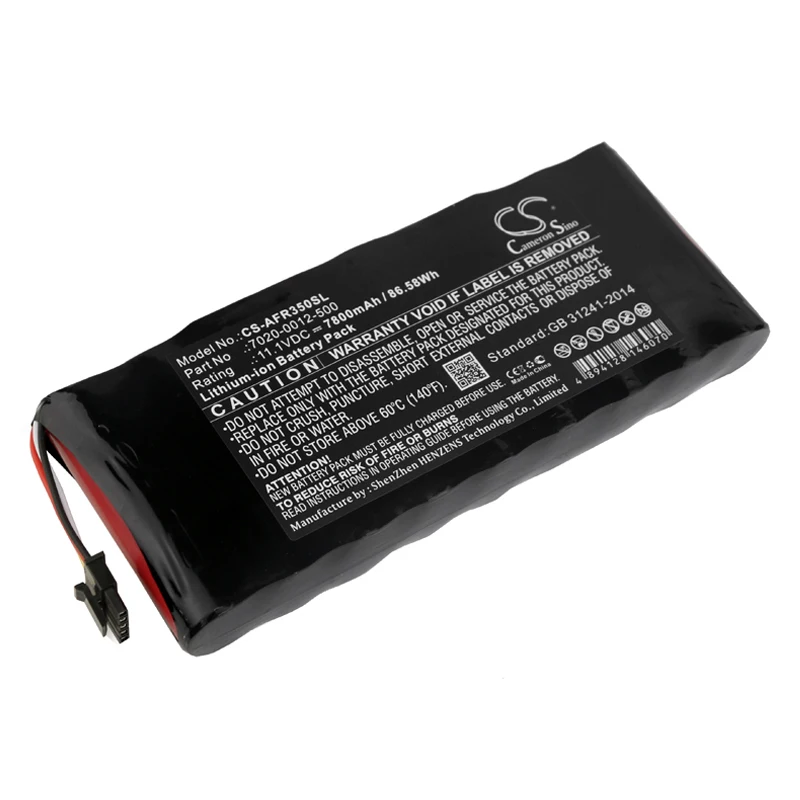 

Li-ion Equipment, Survey, Test Battery for AeroFlex, 11.1V, 7800mAh , Compatible Models: 3500A, Cobham AvComm 8800S, IFR 3550R