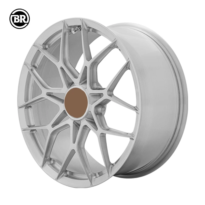 Borui Customizes High-quality Passenger Car Wheels 20 21 Inch Single Piece Chrome Alloy Wheels 5x120 For Cars