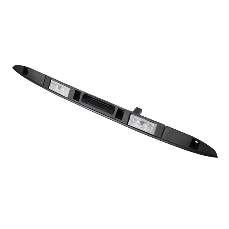 

ABHY-Car Trunk Lid Rear Handle Grip Tailgate Switch Handle With Light 51137170676 For BMW X5 E53 2000-2006