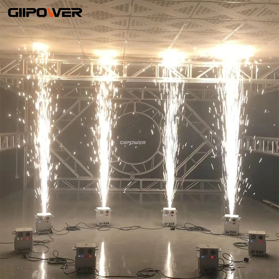 1- 200 bags Ti Powder 200g Cold Spark Machine Dmx Cold Sparkular Firework Machine Cold Sparkler Machine Card Wedding