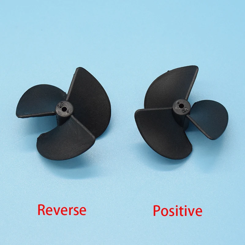 2pairs Rc Boat DIY 2mm Propellers D36mm CW / CCW Electric Nylon Prop / Screw For Rc Boats Models 2mm Shaft