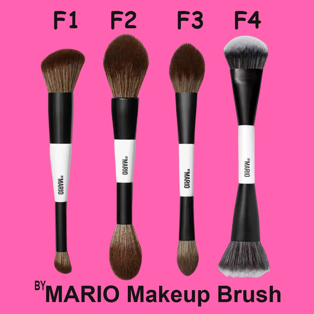 Pinceau de maquillage F1 F2 F3 F4 F5 E6 EF1 E3 E4 E5 F7 EF2 E3 pour le blush et le highlighter, à fibres douces pour un éclat naturel