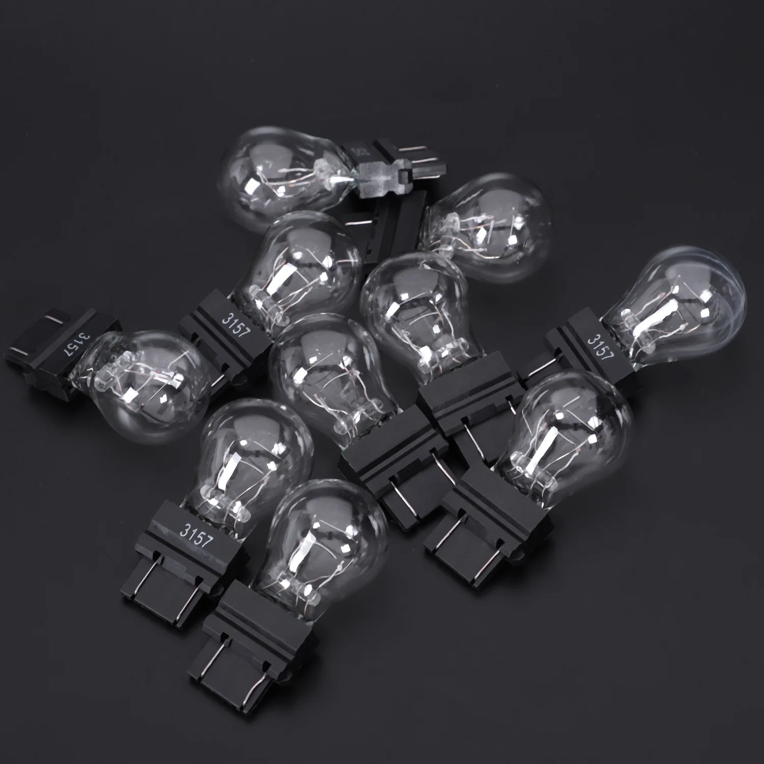 10x 3157 Bright Light Bulbs Tail Brake Backup Reverse S8 Signal Lamp Turn Signal