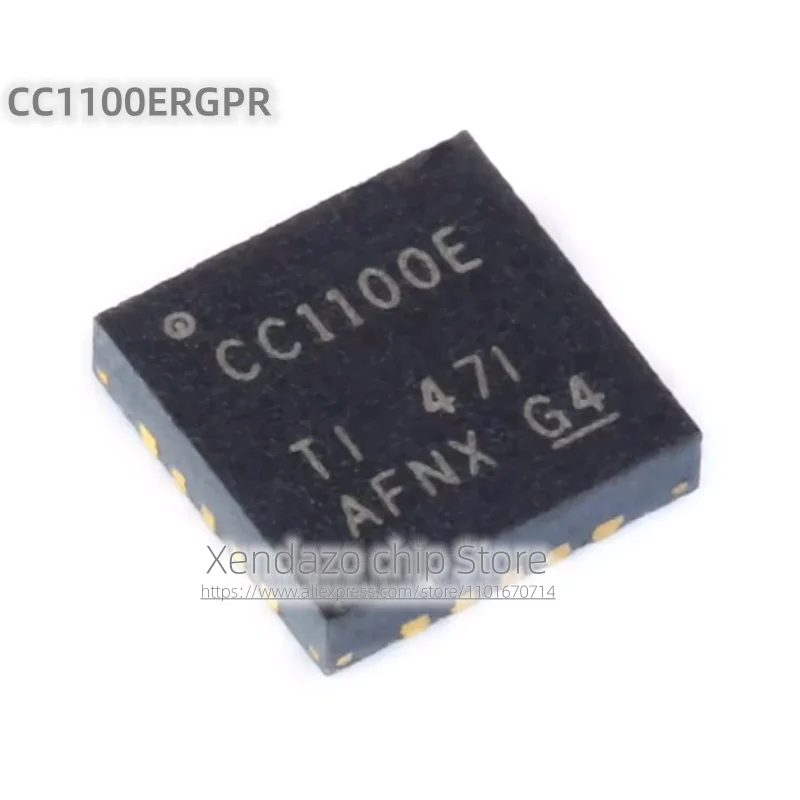 5pcs/lot CC1100ERGPR CC1100E QFN-20 package Original genuine Low power Sub GHz RF transceiver chip