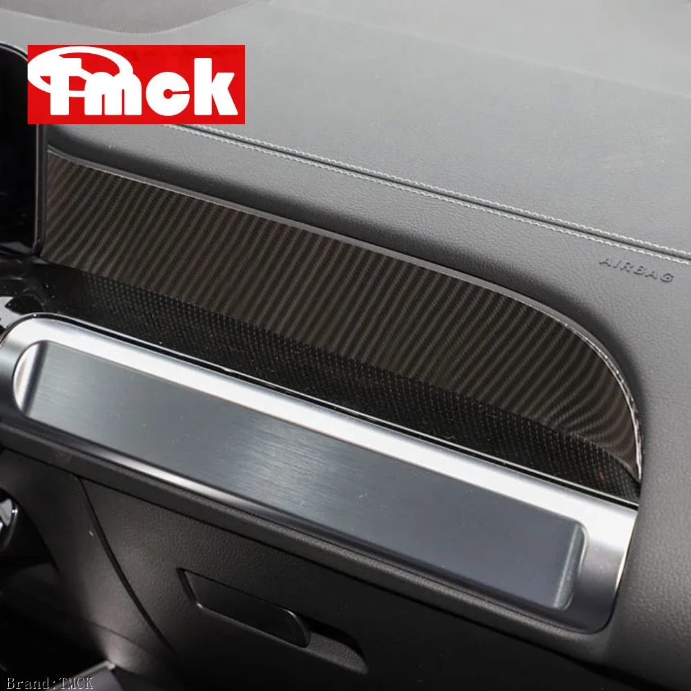 For Mercedes Benz GLB Class X247 GLB180 GLB200 GLB220 GLB250 2020-2026 Car Accessories Center Console Dashboard Panel Trim Cover view 3