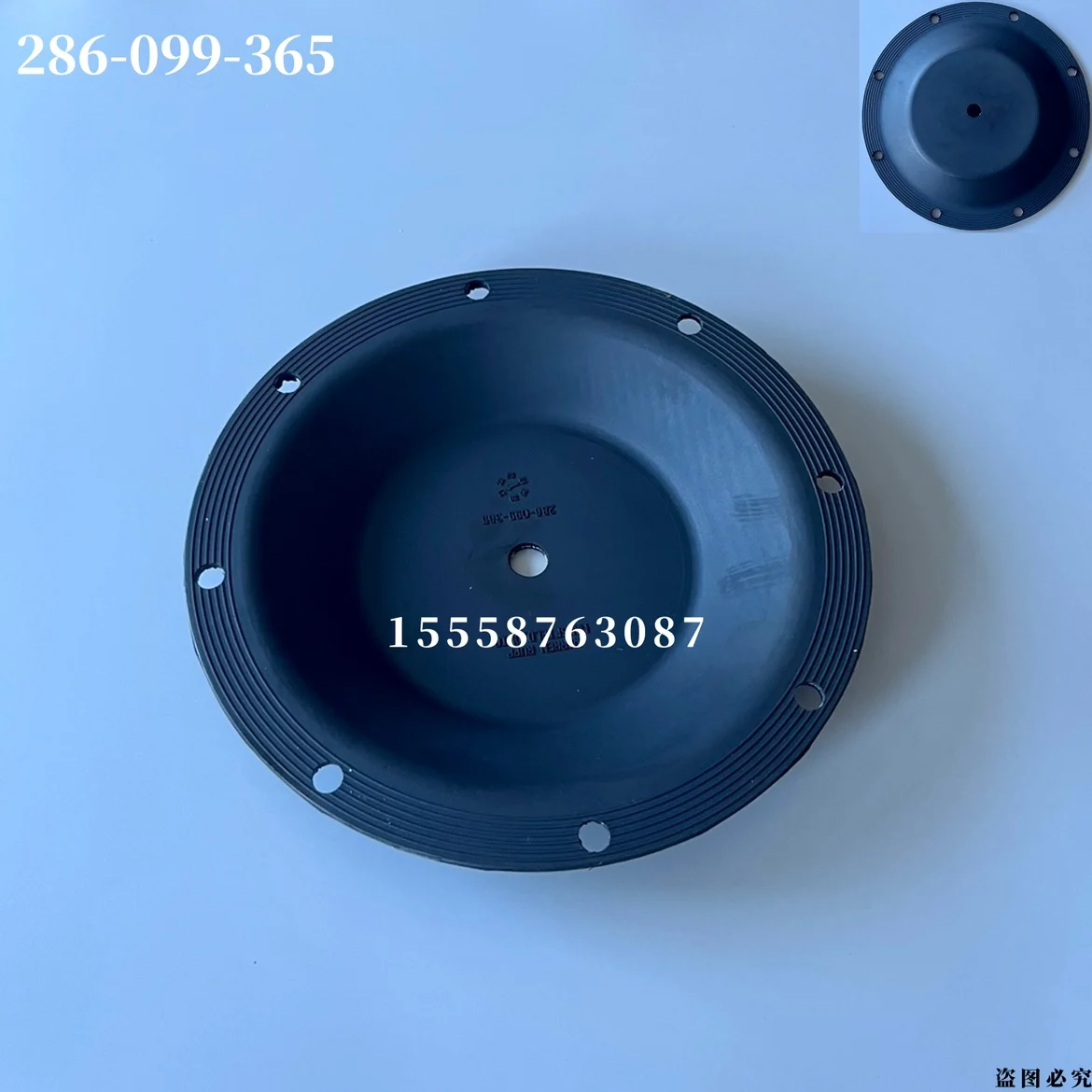 

286-099-365 Diaphragm sheet is suitable for Sparrow diaphragm pump black rubber diaphragm sheet outer diameter 270mm