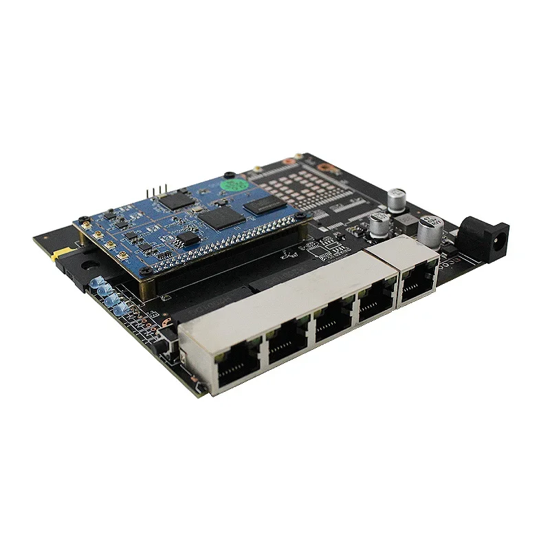Hot Selling High Power Mt7628 Chip Soluton 1200Mbps 2.4Ghz 5.8Ghz Dual-Band Wireless Router Development Board Wireless Wifi Modu