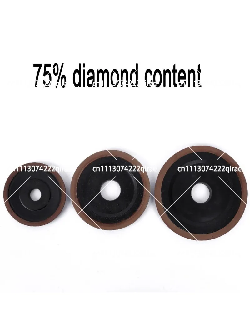 150mm Diamond Grinding Wheel Disc 180-320 Grit for Tungsten Steel Milling Cutter Sharpener Grinder