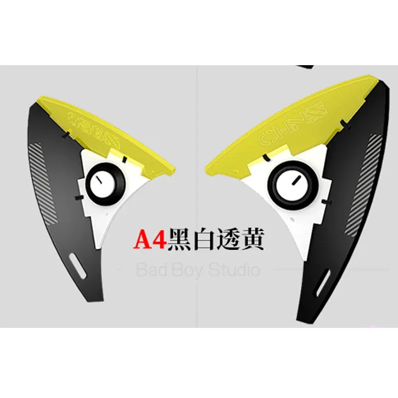 تخصيص فاسق قناع القط الأذن عقال الرقبة حلقة اليد درع التكتيكية الخيال العلمي نمط تأثيري اكسسوارات AR #5