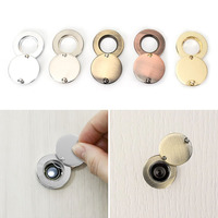 Fixed Door Viewers Covers Safety Metal Privacy Cover Privacy Peephole Lid Rotating Privacy Plate Covers Safety Door