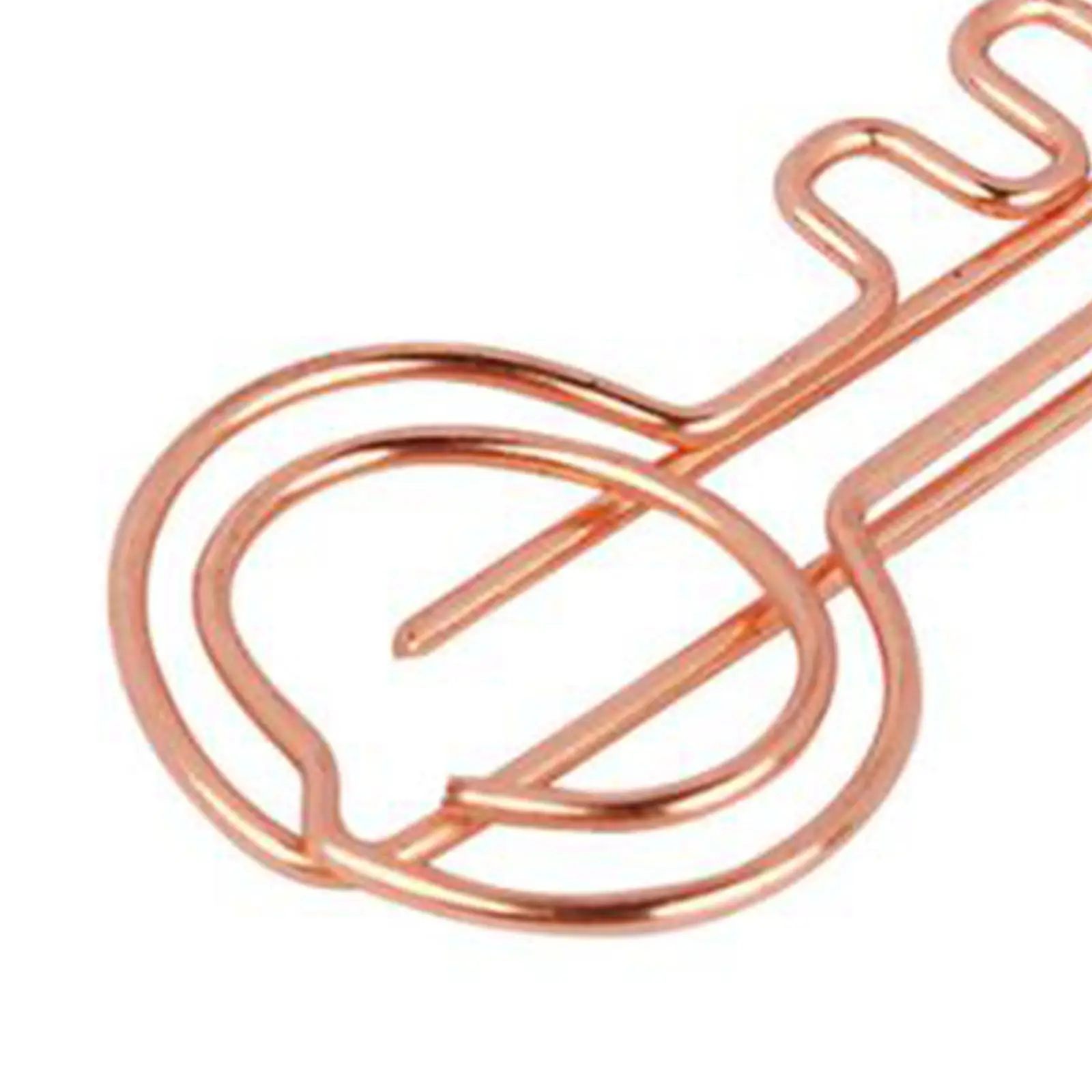 10Pcs Key Paper Clips Metal Bookmark Clips for Office Accessories File Note