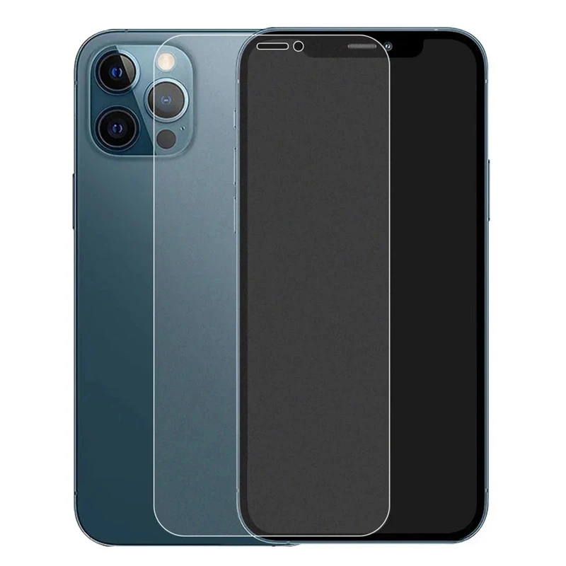 1-5 Piezas Templado Mate para iPhone 17 16 15 14 13 12 11 Protector de Pantalla Esmerilado para iPhone 17 Pro Max 13 Mini Película de Vidrio 5
