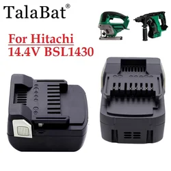 14.4v Battery For HITACHI BSL1415 BSL1430 CD14DSL DH14DSL DS14DSL 329901 Cordless Drill Rechargeble Power Tool 3.0Ah Battery