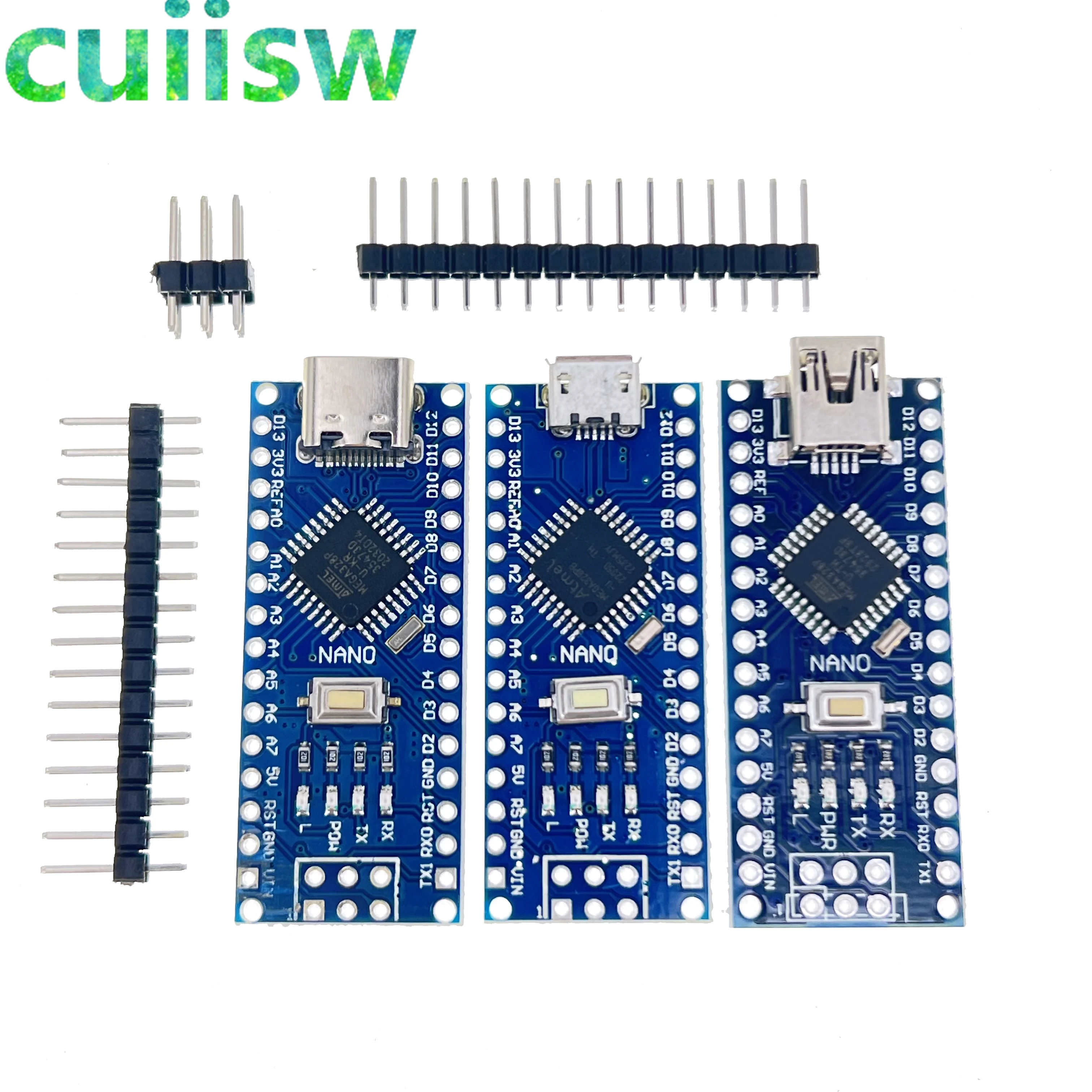 Nano 3.0 controller compatible with for cuiisw nano CH340 USB driver with CABLE NANO V3.0 ATMEGA328P Type-C / Micro USB