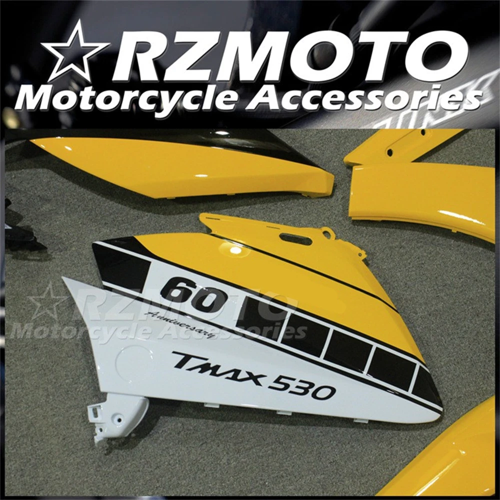 Injection Mold New ABS Whole Fairings Kit Fit for YAMAHA Tmax 530 2015 2016 15 16 Bodywork Set Yellow