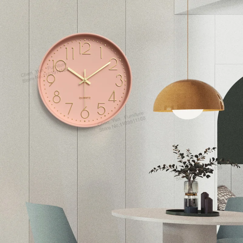 Decoration Fitment Wall Clocks Minimalism Silence Home Decor Fashion Modern Wall Clocks Living Room Wandklok In De Woonkamer