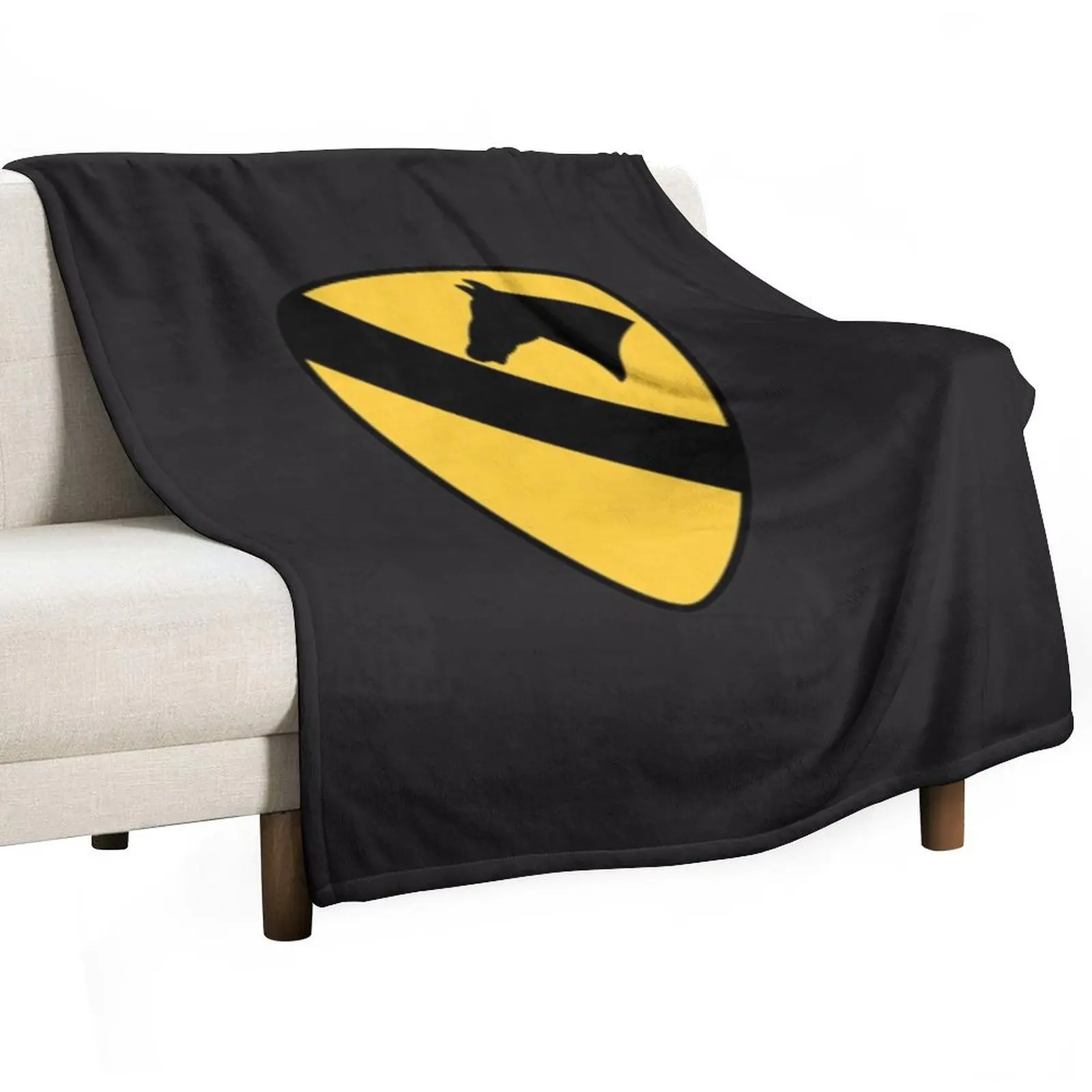 

1st Cavalry Division Classic T-Shirt Throw Blanket Single Comforter Summer for winter Blankets