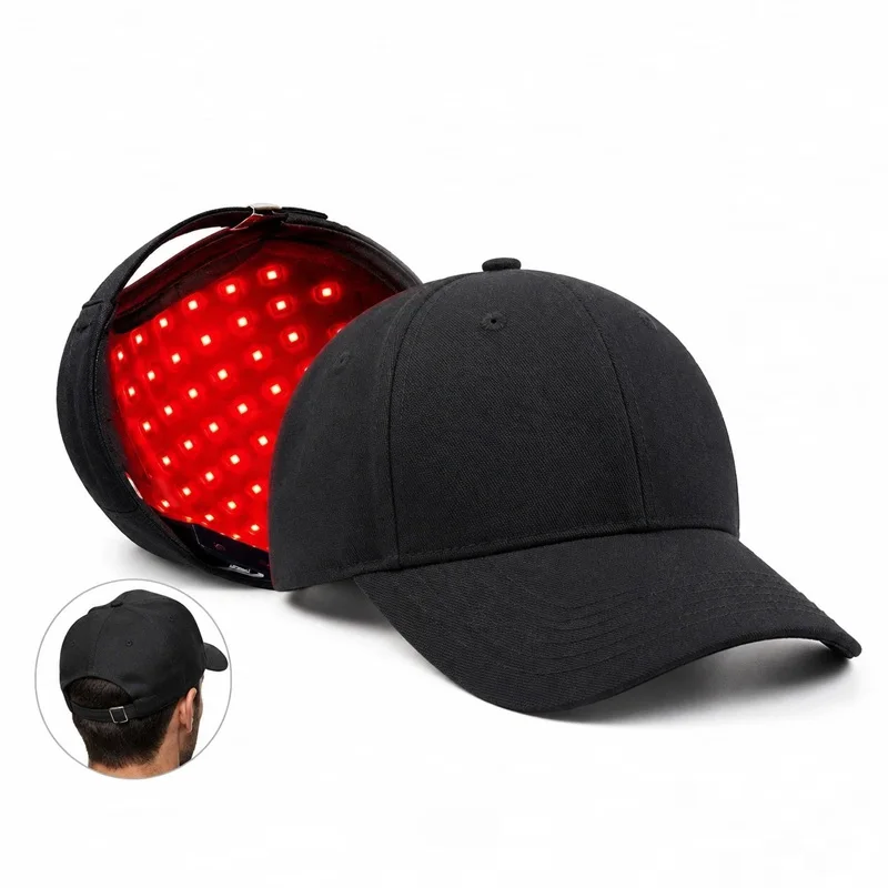Red Light Hair Growth Cap Infrared Anti-hair Loss Therapy Device Prevents Hair Loss and Promotes Scalp Blood Circulation