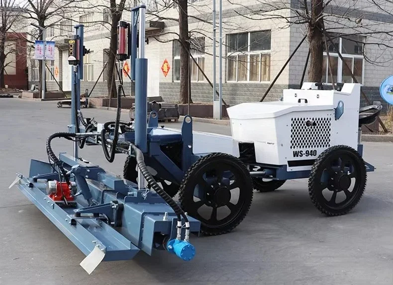 Automatic Laser Screeding Machine Concrete Self Leveling Screed Road Leveling Machine