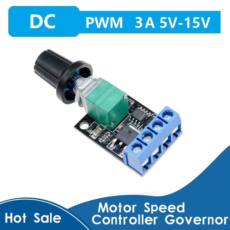 3A 5V-15V DC Điều Khiển Tốc Độ Động Cơ Chiết Áp Thống Đốc PWM Quy Định Ban LED Dimming Cao Độ Tuyến Tính Ban Nhạc mô Đun