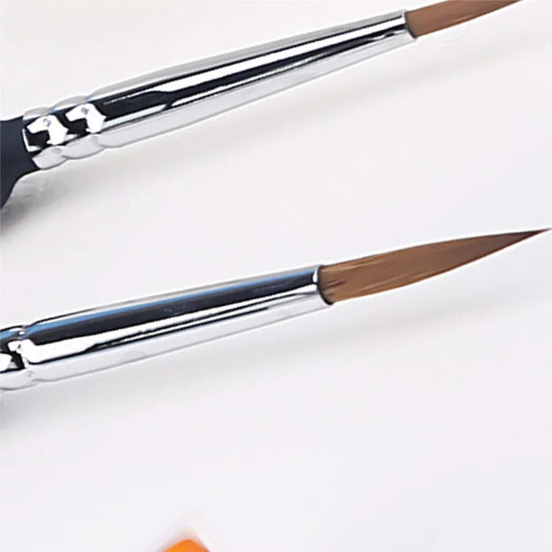 11 Buah Set Kuas Cat Detail Kuas Miniatur untuk Detail Halus & Lukisan Seni