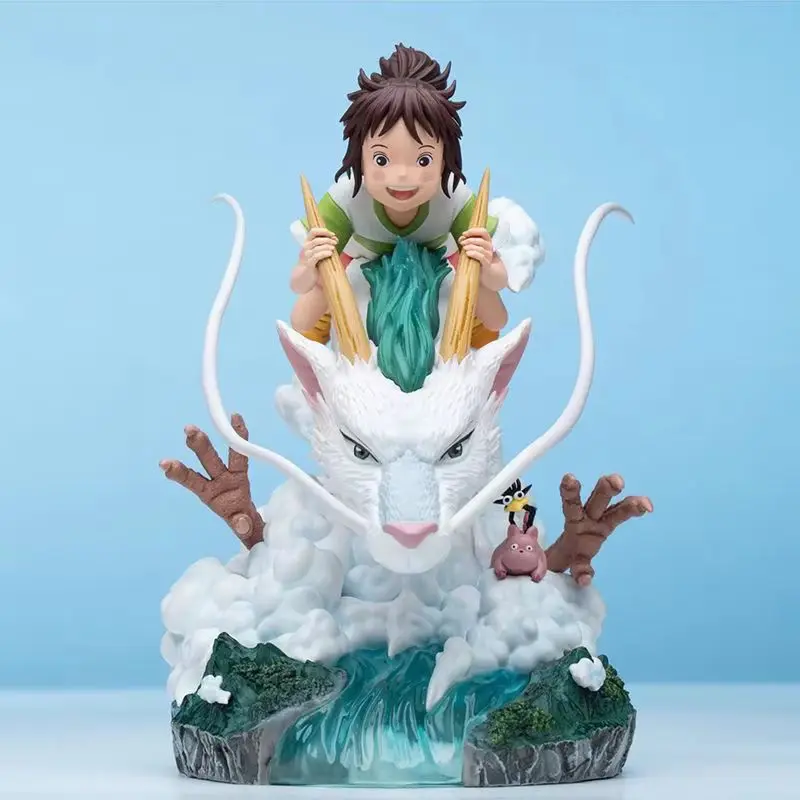 Heißer Cartoon Anime Figur Ogino Chihiro Und Nigihayami Kohakunushi Action-figuren Pvc Action Modell Puppe Sammeln Spielzeug Geschenk