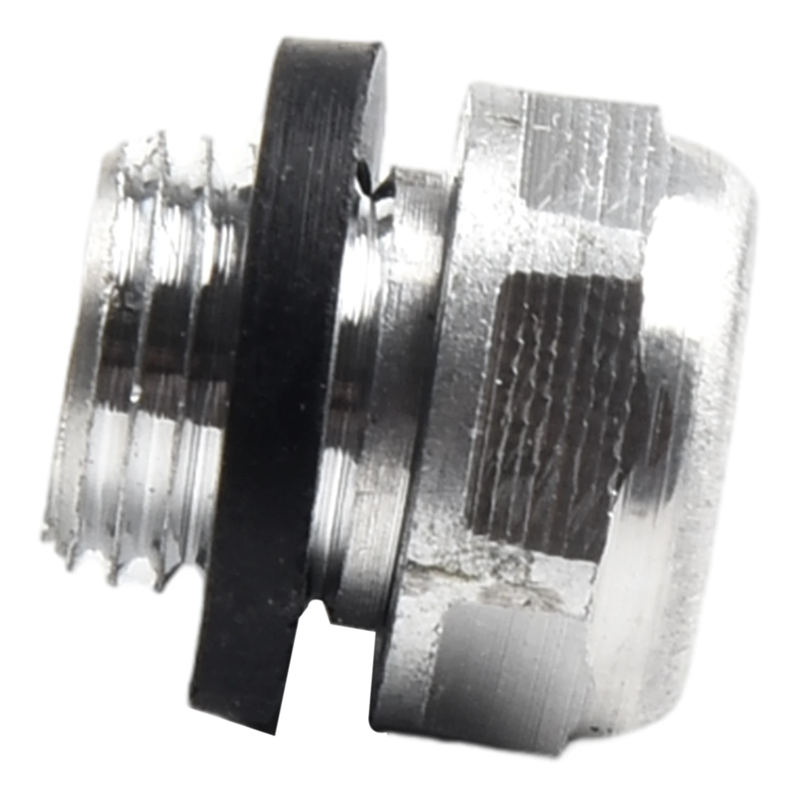 Home Oil Mirror Sight Glass Hexagon Socket Air Compressor Strong Aluminum Easy Installation External Level Liquid