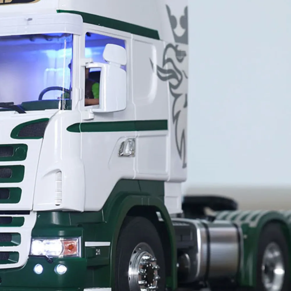 

1/14 LESU 6X6 RC Tractor Truck RTR DIY Remoted Cars Painted Vehicle for Tamiyaya W/ Controller RC Toys Model THZH1485