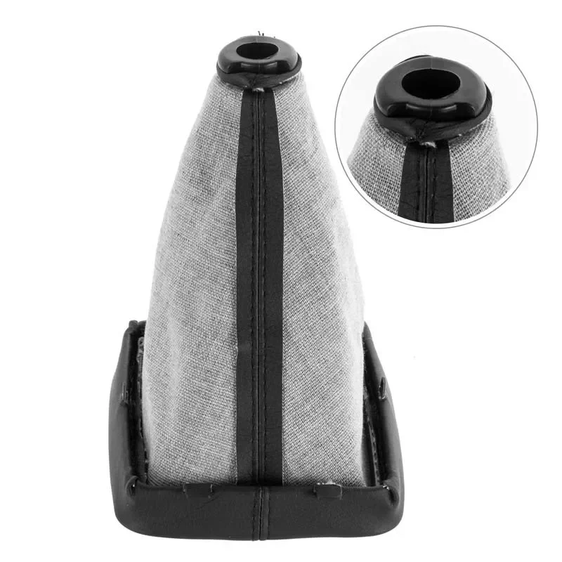 For Peugeot 206 2005-2008 5-Speed Car Gear Shift Knob Shifter Lever Handball Stick Gaiter Boot Cover Auto Styling Accessories